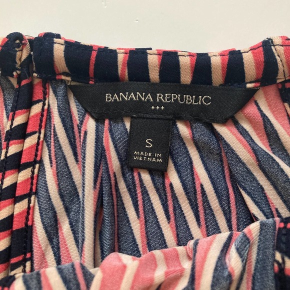 Banana Republic Geometric Print Halter Dress - Picture 4 of 7